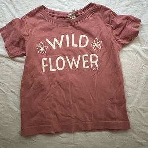 Wild flower tshirts from rabbit skins, 10 months